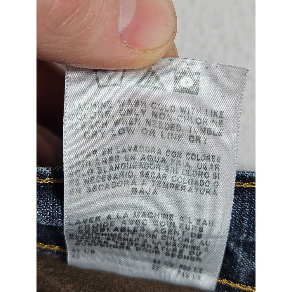 Lee Relaxed Fit Fleece Lined Jeans Mens 38x32 Blue Denim Winter Pants 102055791 - Picture 7 of 11